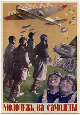 Aviation poster, Soviet propaganda