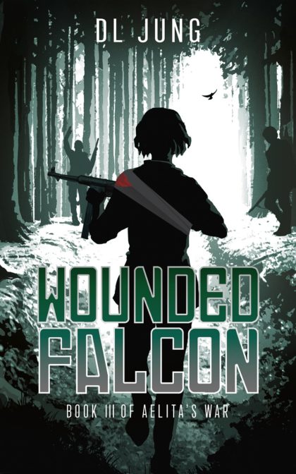 WOUNDED FALCON, YA, WW2, HISTORICAL FICTION, NOVEL, BOOK, COVER