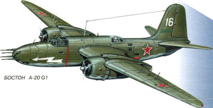 A-20, WW2, BOMBER, WARPLANES