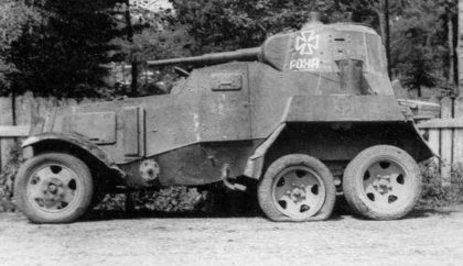 BA-10, WW2, VEHICLES